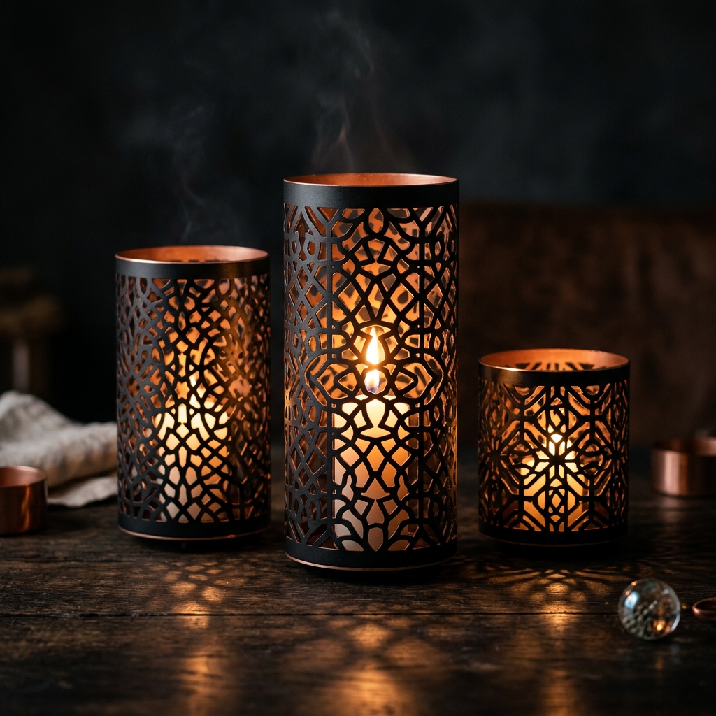 Shadow Play Candle Set
